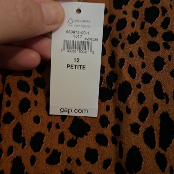 GAP leopard skirt - Picture 4 of 5